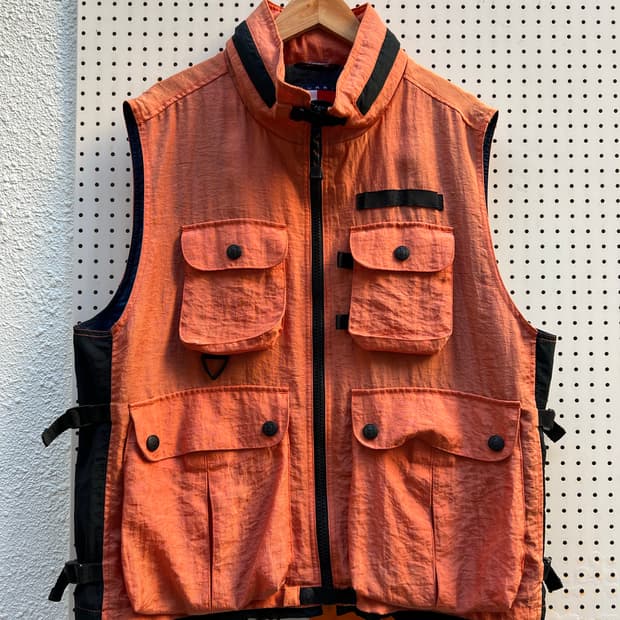 1990s OLD TOMMY HILFIGER 올드타미 멀티포켓 베스트