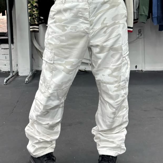 VTG 밀리터리 카모 카고팬츠