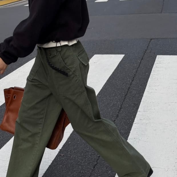 더바넷 사파리 팬츠 Fade Safari Pants_Khaki