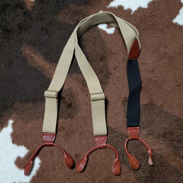 미국 ORVIS 오르비스 남성용  서스펜드(새제품)