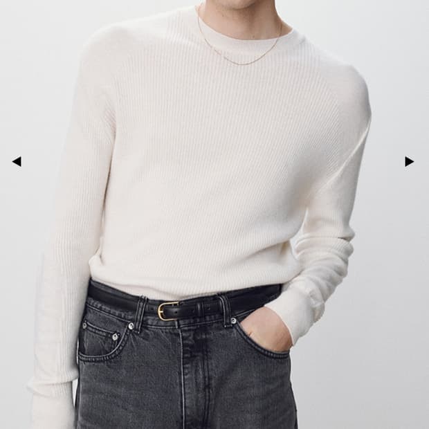토니웩 울 코만도 스웨터 에크루