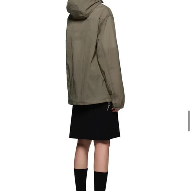 아트오브필드 백 프린트 자켓 카키브라운 남여공용