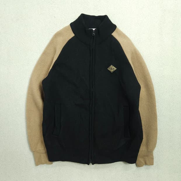 라코스테 울 니트 집업 L