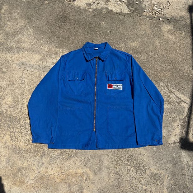 50s-60s OG 빈티지 프렌지 워크자켓 M