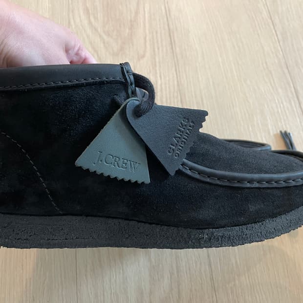 클락스 j.crew 왈라비 부츠 블랙 280