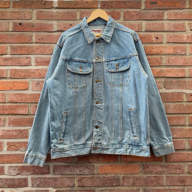 랭글러 Wrangler 러기드 웨어 데님 트러커 자켓