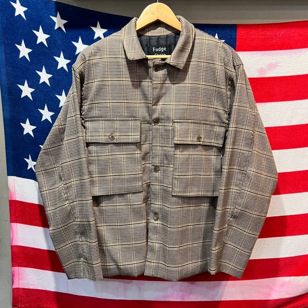 라퍼지스토어 체크 패턴 자켓