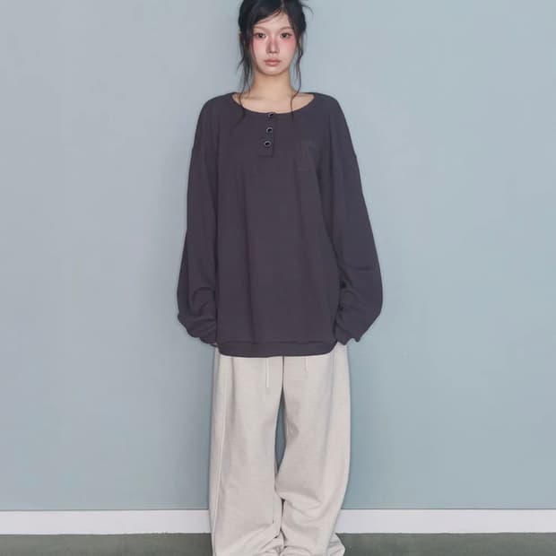 미레코 심볼 피그먼트 와플 티 차콜