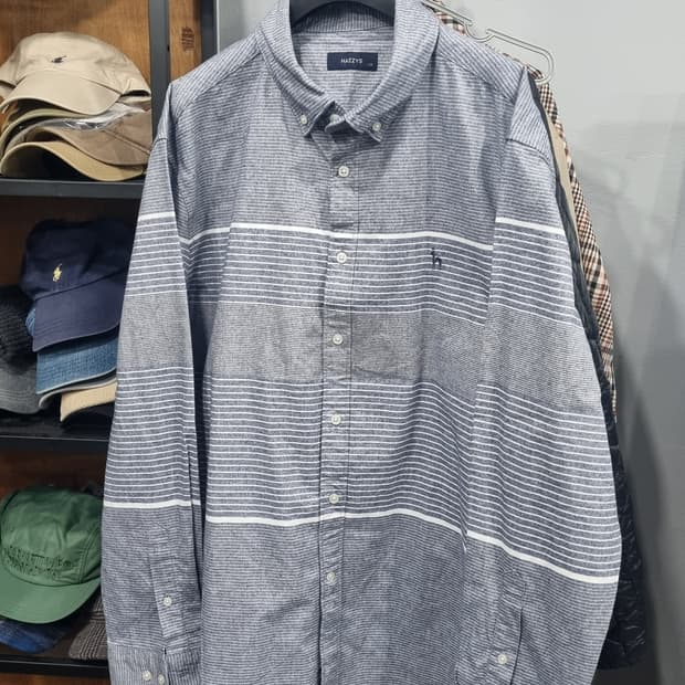 ((헤지스)) 3xL(115) 스프링 셔츠 사용감8/10