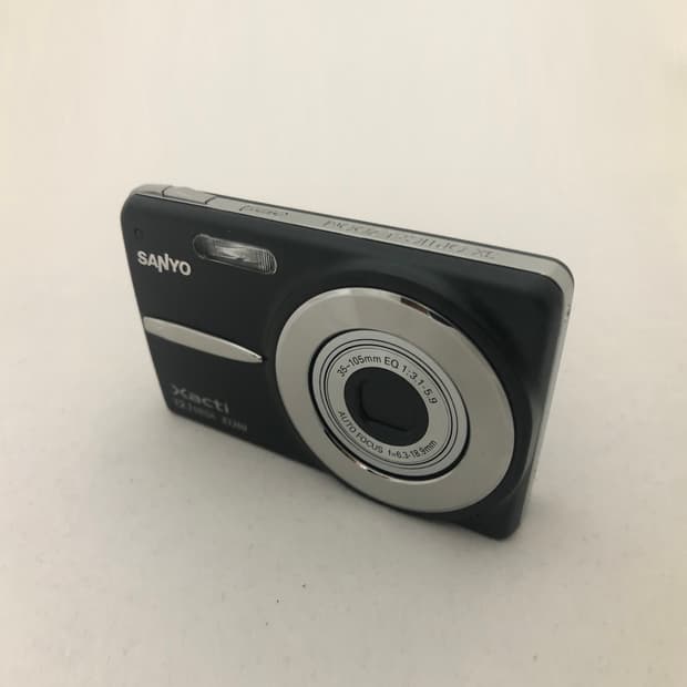 (신품급, 박스셋) 산요 Sanyo 작티 DSC-X1200 빈티지 디카