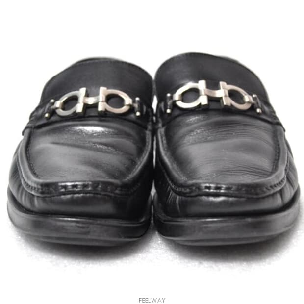 페레가모/남성간치니가죽구두(사이즈270)정품