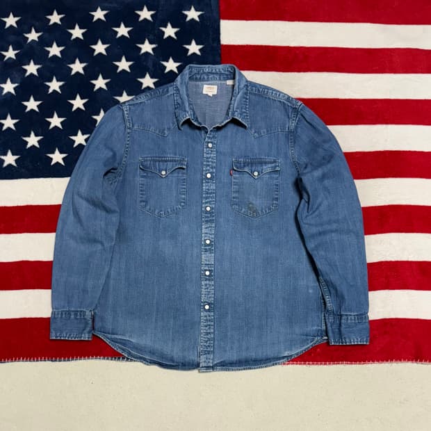 리바이스웨스턴셔츠 levis western shirt 빈티지웨스턴셔츠