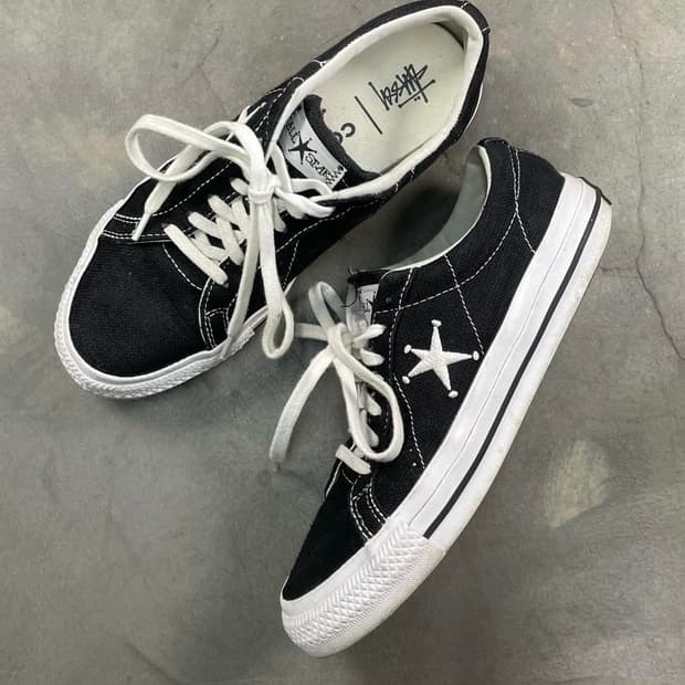 스투시 X 컨버스 스니커즈