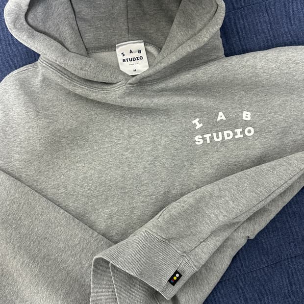 21ss 아이앱 스튜디오 후드 그레이 M