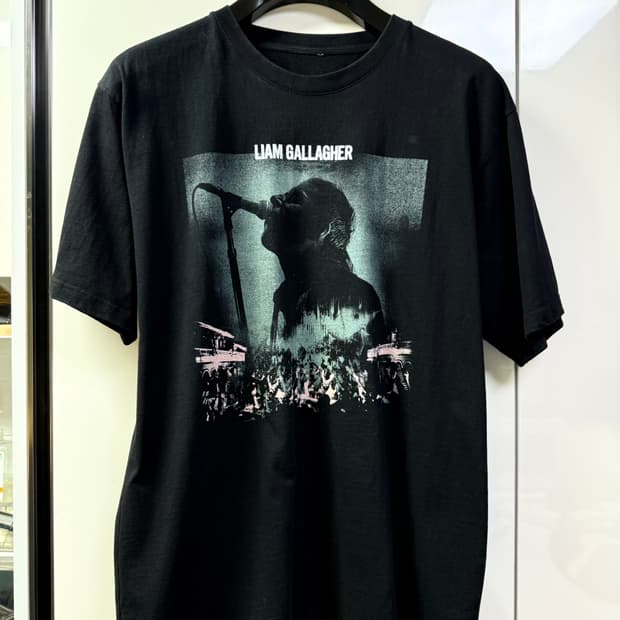 오아시스 리암갤러거 빈티지 밴드 티셔츠