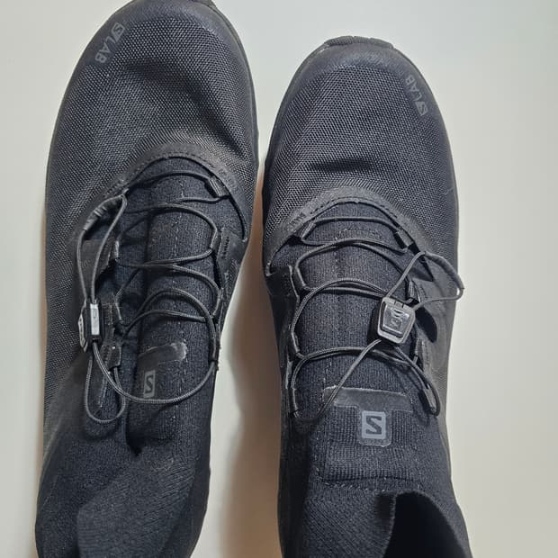 살로몬 S/LAB 울트라 3 LTD 블랙 트레일 러닝화 260