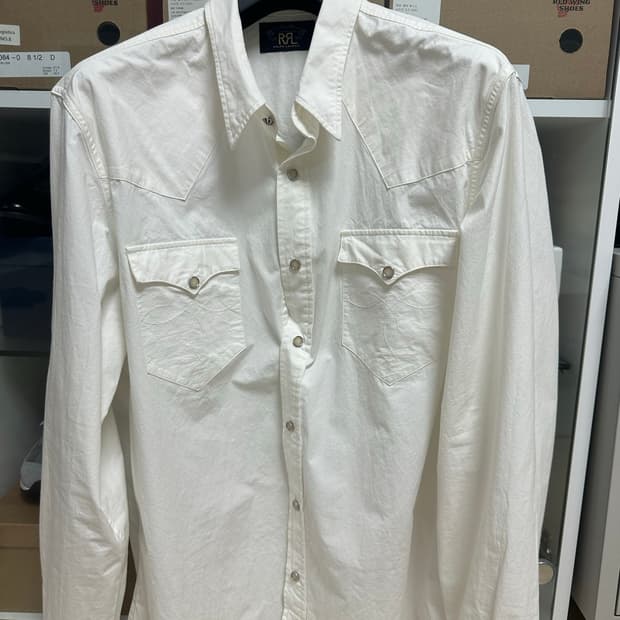 RRL 웨스턴 셔츠 XL 팝니다!
