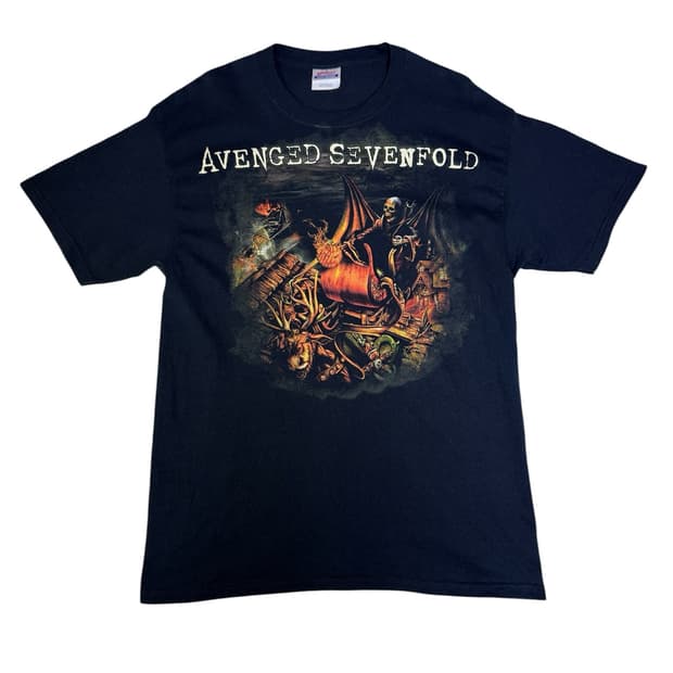 빈티지 어벤지드세븐폴드 AVENGED SEVENFOLD 투어티 L