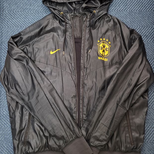 나이키 브라질국대 윈드러너 자켓