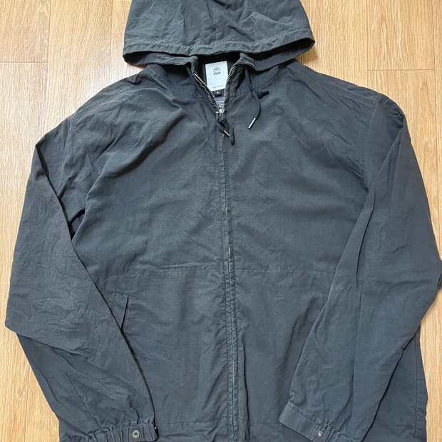 1)폴리테루 집 후디파카 차콜