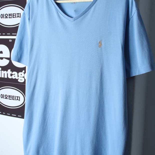 (L-XL) 폴로 랄프로렌 반팔 티셔츠 에이징 90S년대-H36373