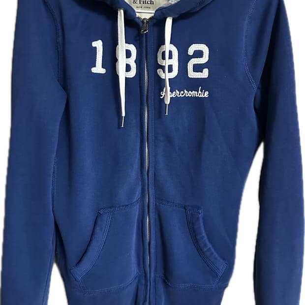 아베크롬비 딥블루 후드집업M