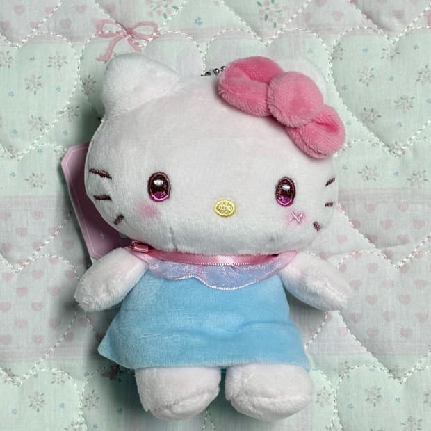 발레코어 헬로키티 마스코트 키링