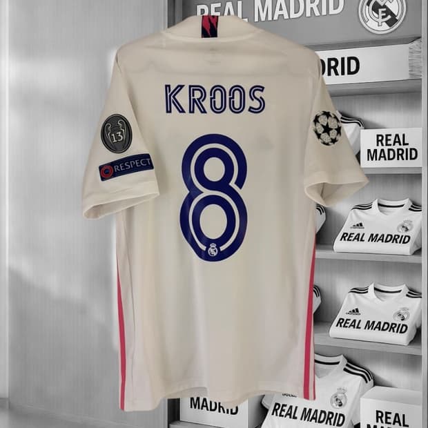 20-21 레알마드리드 홈 토니 크로스 유니폼 정품