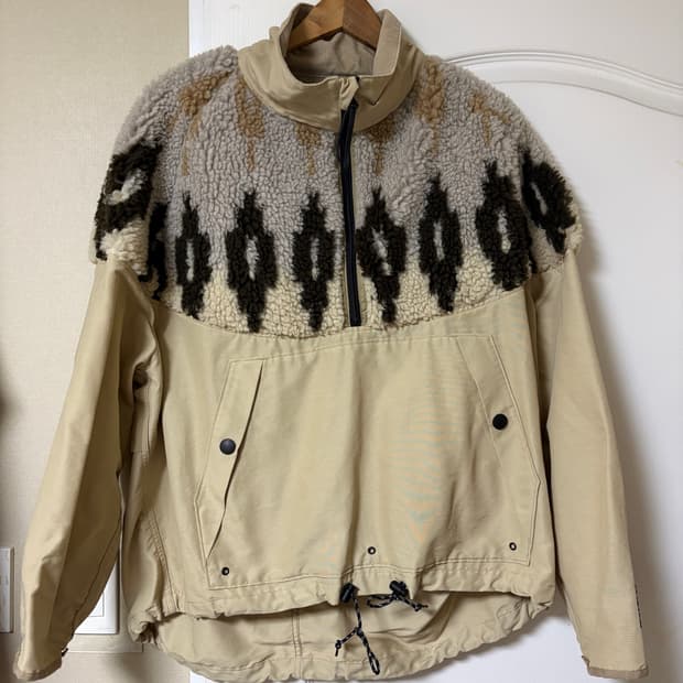 캐피탈 보아 플리스 아노락 파카 3사이즈