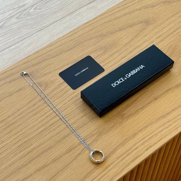 돌체앤가바나 ring necklace