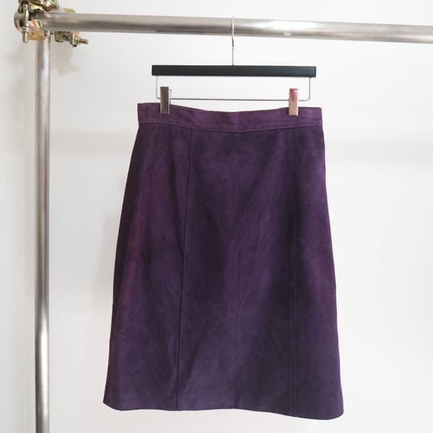 DANIEL MARCUS pigskin leather skirt