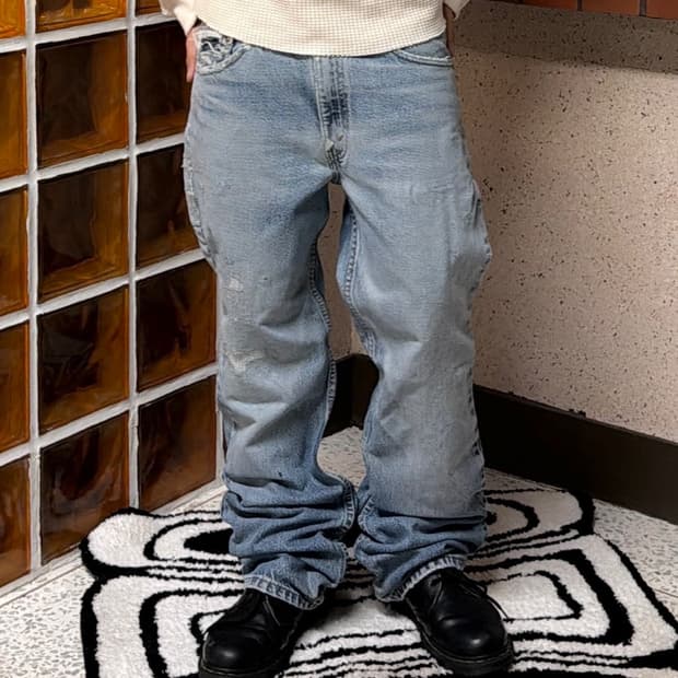 MADE IN USA 🇺🇸 00's 리바이스 517 부츠컷 블랭크탭