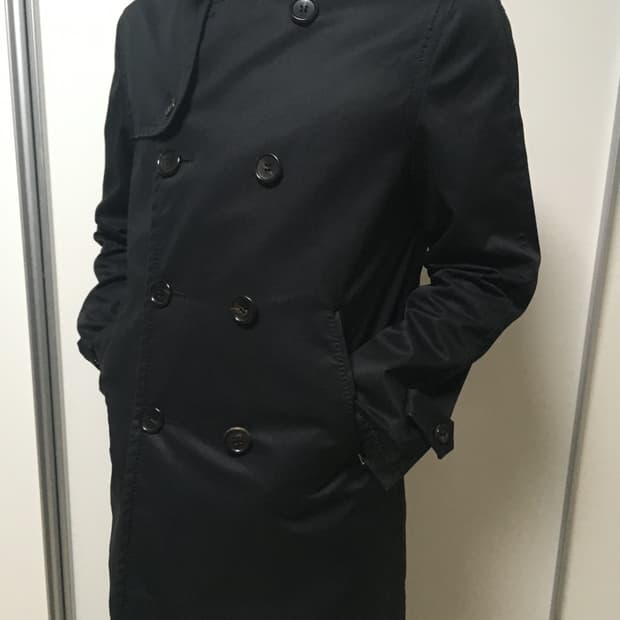 꼼데가르송 옴므 고어 윈드스토퍼 피코트