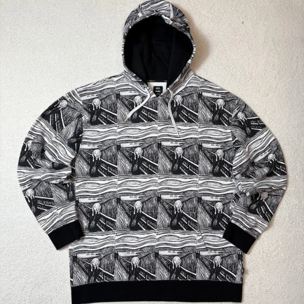 VANS x MoMA 에드바르트 뭉크 풀오버 후드티 PN6466   