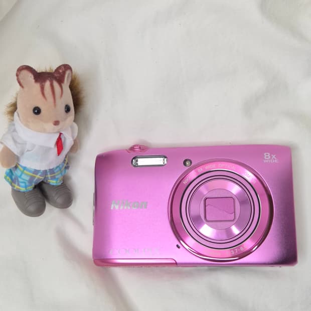 윈터 픽🌸 Nikon COOLPIX S3600 핫핑크💗