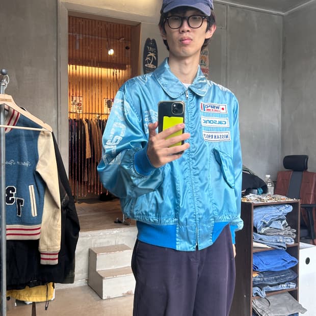 Cals 레이싱 바시티자켓