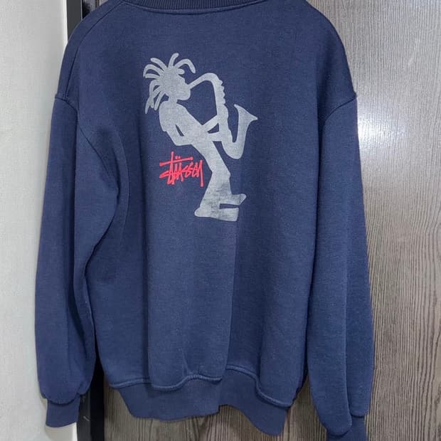 올드 스투시 90s 재즈맨 스웻 라지