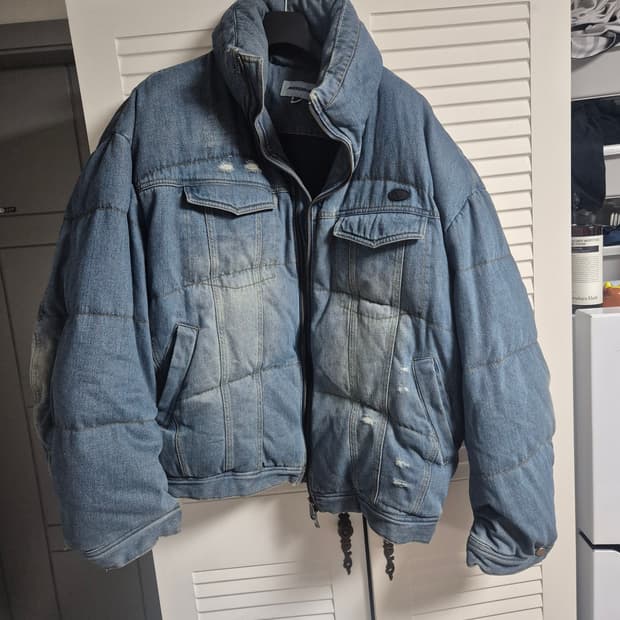 아더에러 청패딩 xL