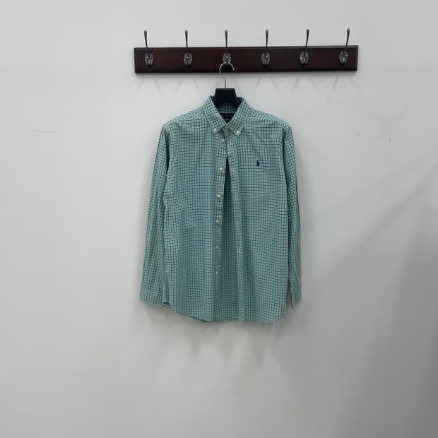 폴로 랄프로렌 그린 체크 셔츠