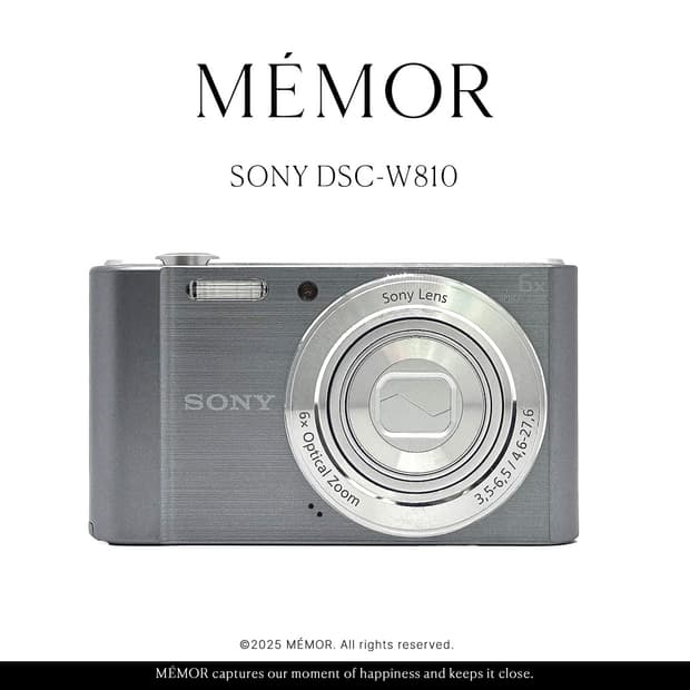 아이브레이픽🪽Sony DSC-W810 소니 디카 빈티지카메라