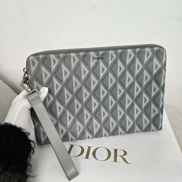[보증서 정품] 디올 다이아 아이패드 클러치백