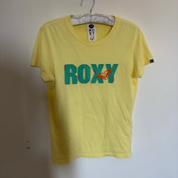 Roxy 노랑 티셔츠