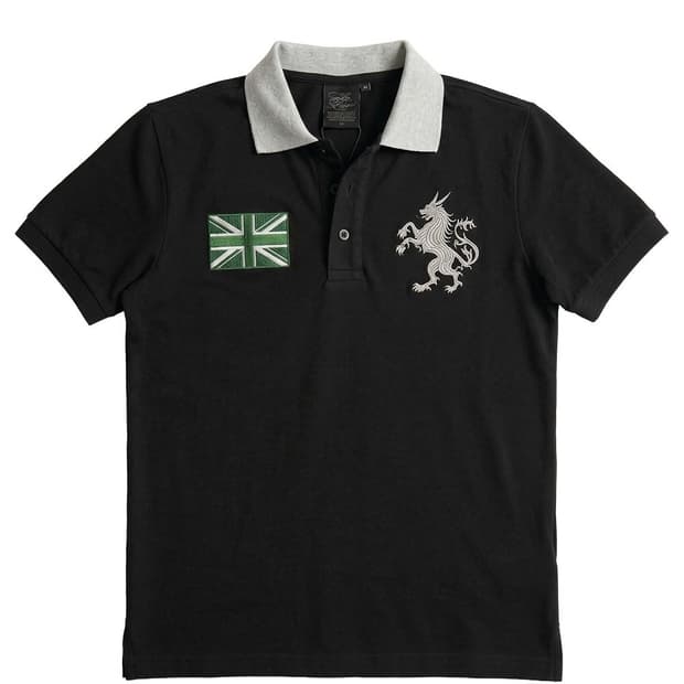043Y 반팔 Heritage Emblem Cropped Polo