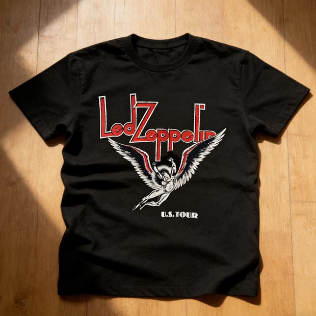 [새상품 L사이즈] Led Zeppelin 커스텀 반팔 (U.S.TOUR