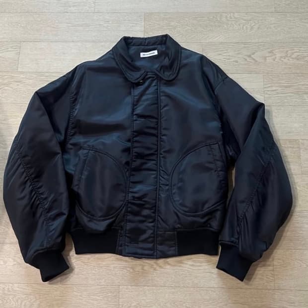 ma-1 블루종 자켓_블랙