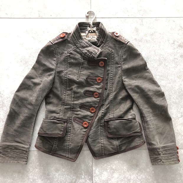 Abahouse Devinette 카키 자켓