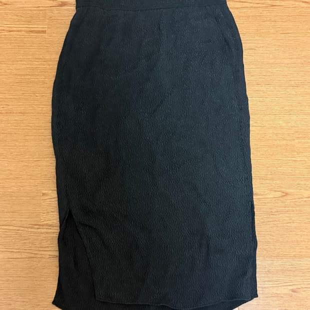 헬무트랭 Helmut Lang 실크 치마