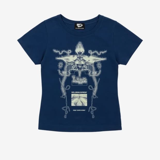 Digital Tattoo Tee Renewal Navy