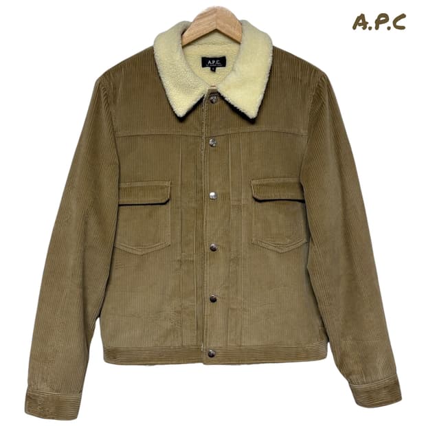 3732 아페쎄 안감퍼 카라 자켓