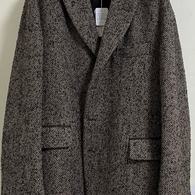 Kaptain Sunshine 25FW 4B 헤링본 자켓, 5size